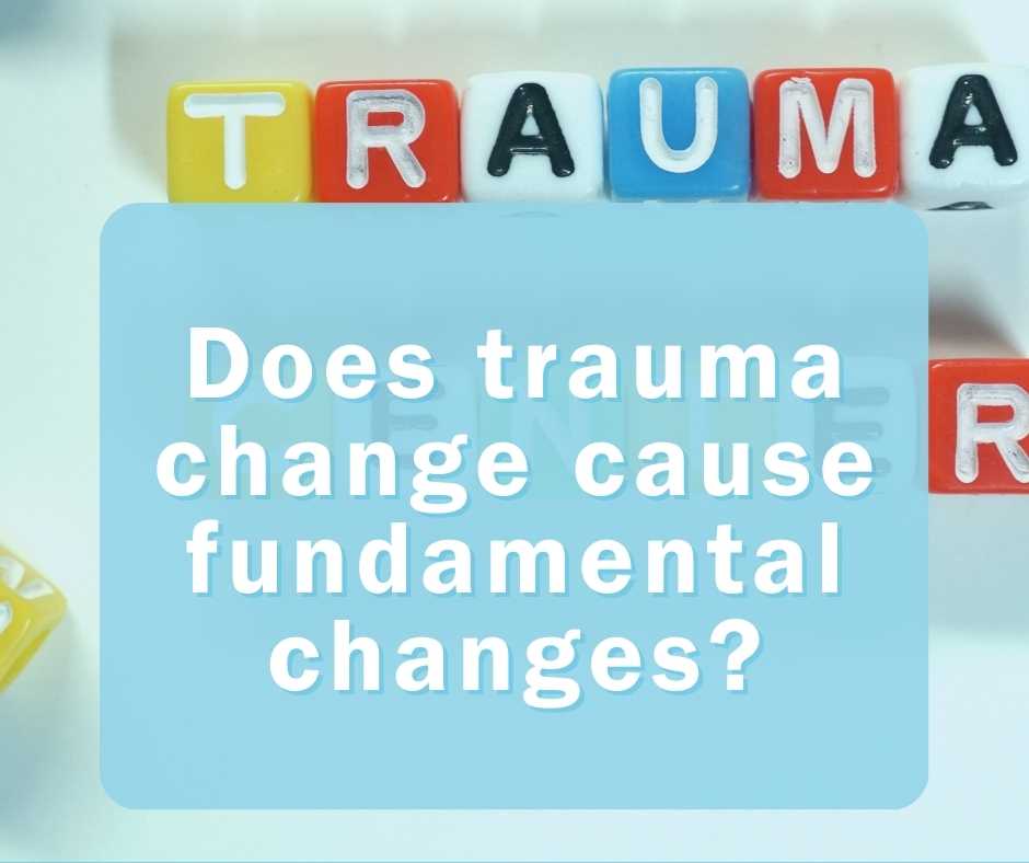 The Human Body Doesn’t Make Mistakes [Fundamental Changes from Trauma ...